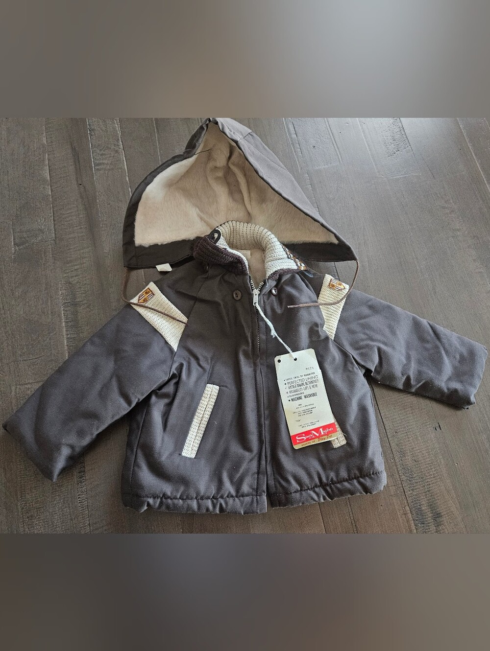 Vintage Simon and Mogilner 60's Toddler Winter Coat MCM 3T NOS